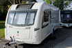 Full size Heki rooflight at front of caravan